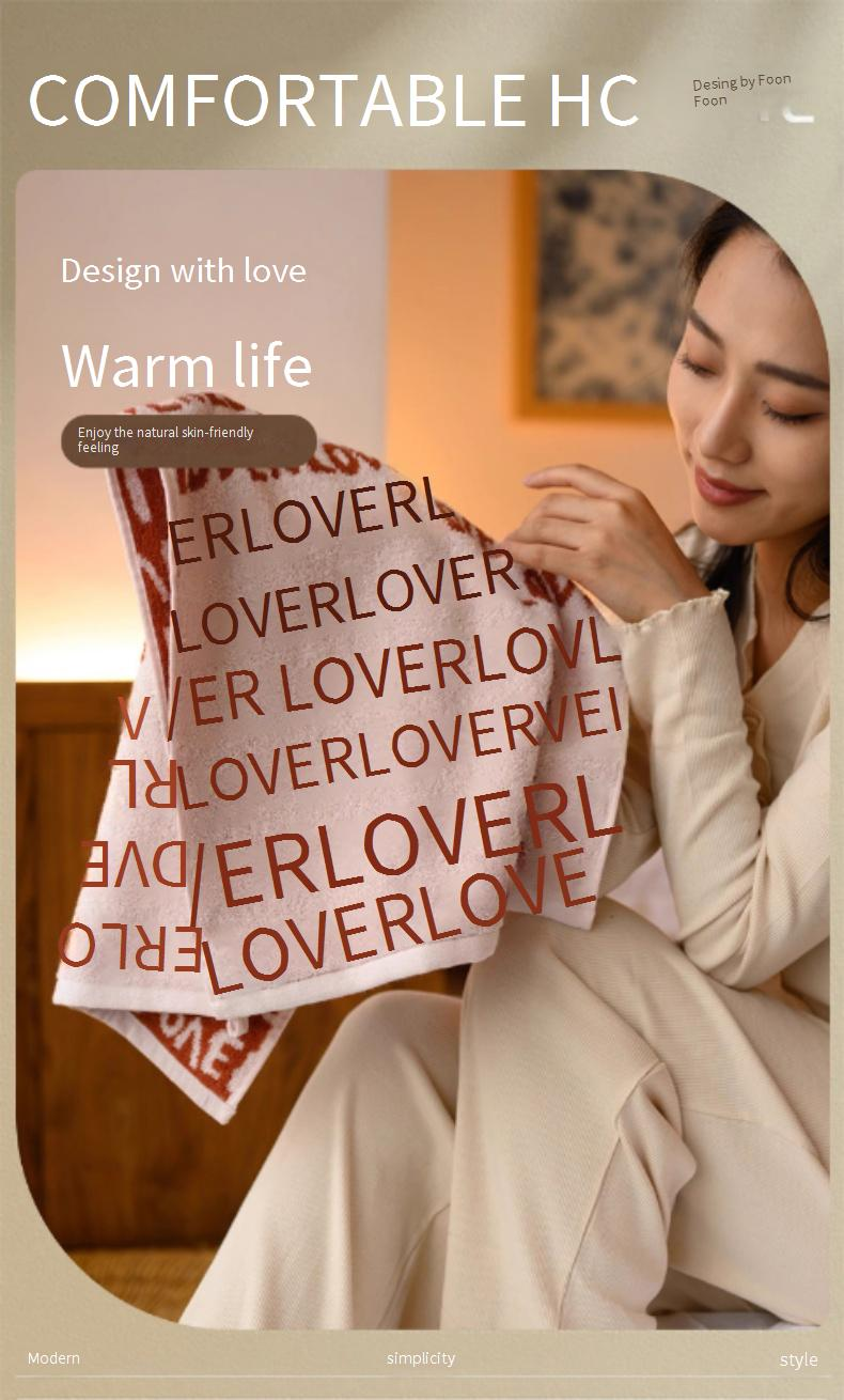 Gesichtshandtuch aus reiner Baumwolle, sehr saugfähig und schnelltrocknend, superweich_voghion.com