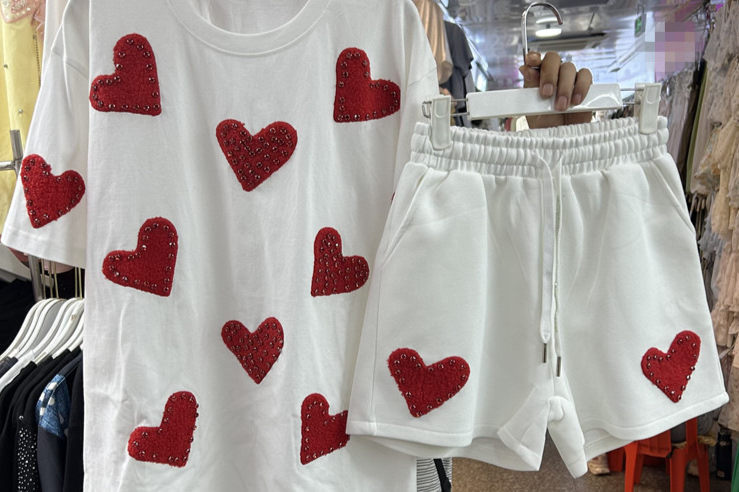 Vêtements pour femmes, t-shirts amples à manches courtes, hauts, short large à taille élastique, deux pièces, été_voghion.com