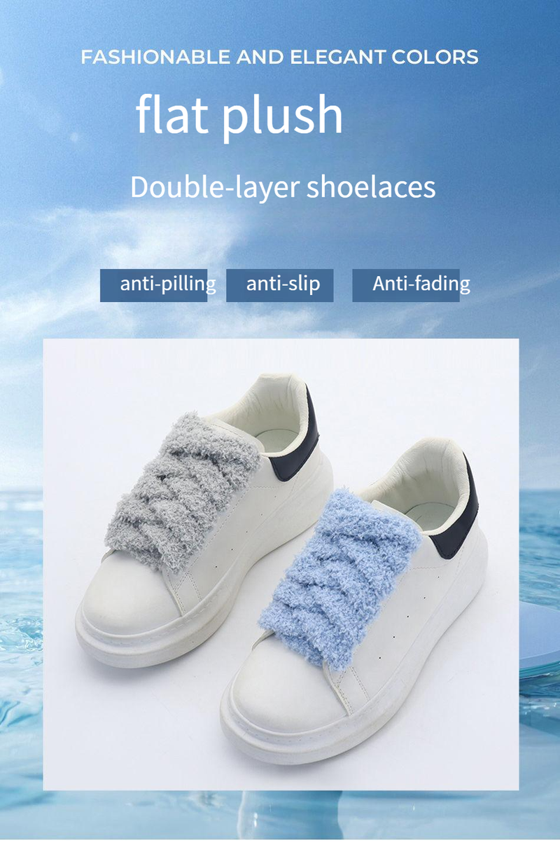 Lacci per scarpe carini, stile retrò, per scarpe da ginnastica, National Tide, design a forma di bruco, lacci per scarpe piatti in peluche fai da te_voghion.com