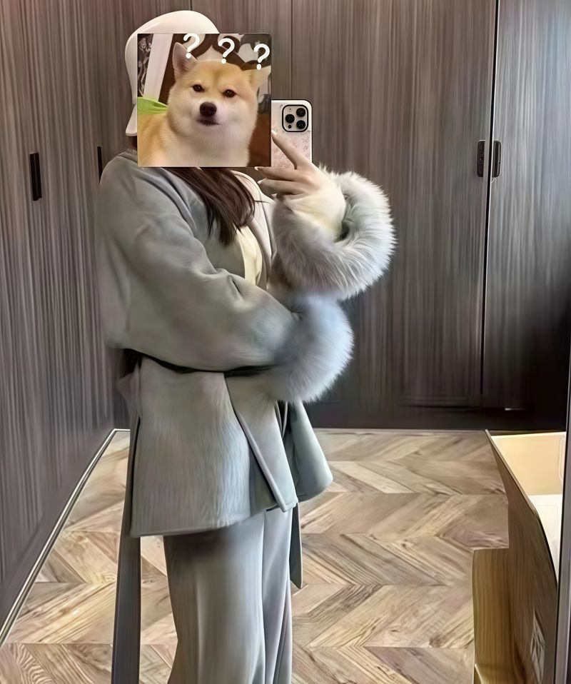 Trenchcoat aus Wollmischung – Langer Damenmantel mit übergroßem Revers und Gürteldetail für elegante und lässige Kleidung_voghion.com