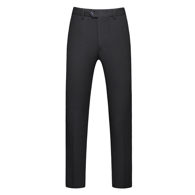 men's suit suit double-breasted solid color large size suit three-piece suit slim groom wedding dress_voghion.com