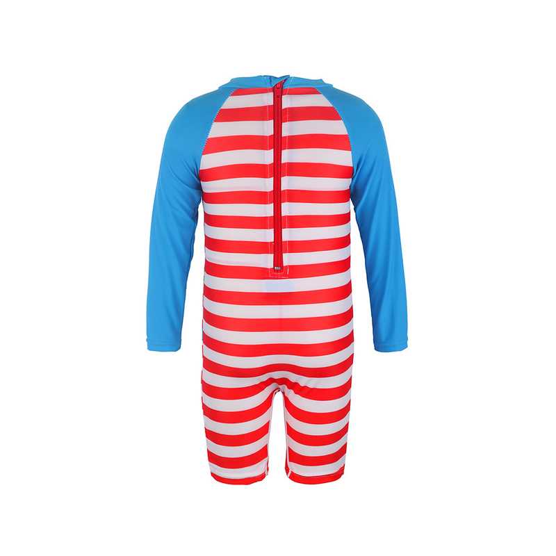 Mother&Kids Children Boys cartoon Squid Octopus swimsuit Baby Baby Boys swimming one-piece swimsuit_voghion.com