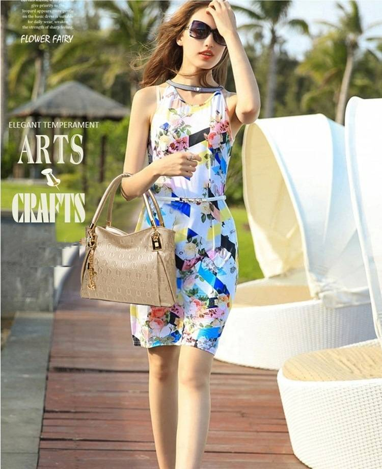 3-teiliges Set Vintage Fashion Schulter-Umhängetasche - Hochwertige, stylische Handtasche mit drei vielseitigen Optionen_voghion.com