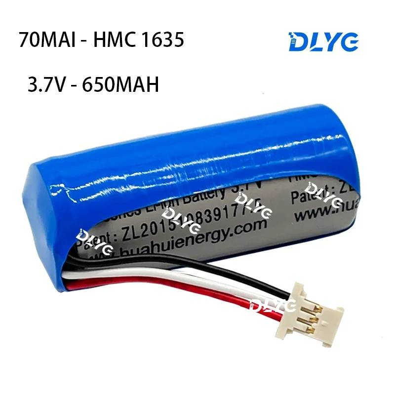 For 70mai A400 Rubik Cube Battery Smart Tachograph DVR Driving Recorder 3.7v 500mah HMC1635 Lithium Ion Battery_voghion.com