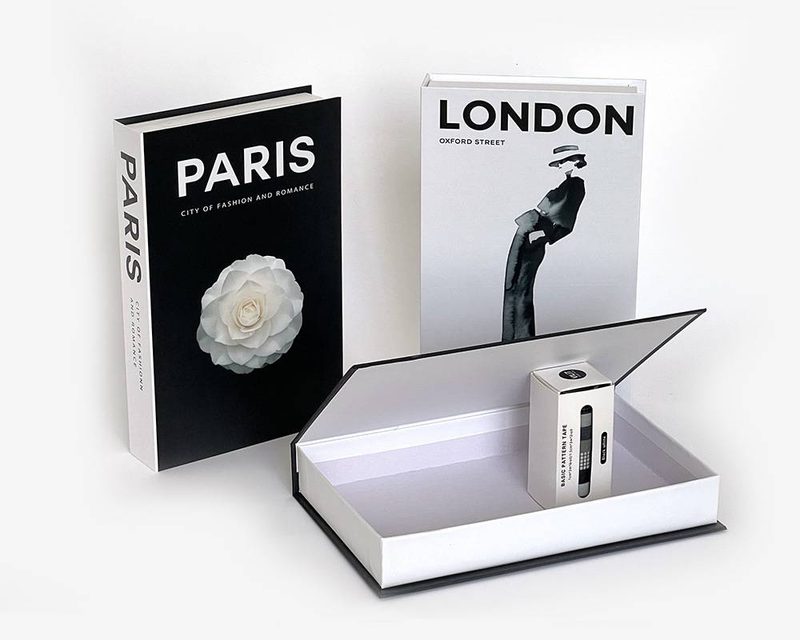 Libro moderno y sencillo que se puede abrir, libro de simulación de moda, adornos decorativos de escritorio, caja de almacenamiento creativa, transfronterizo_voghion.com