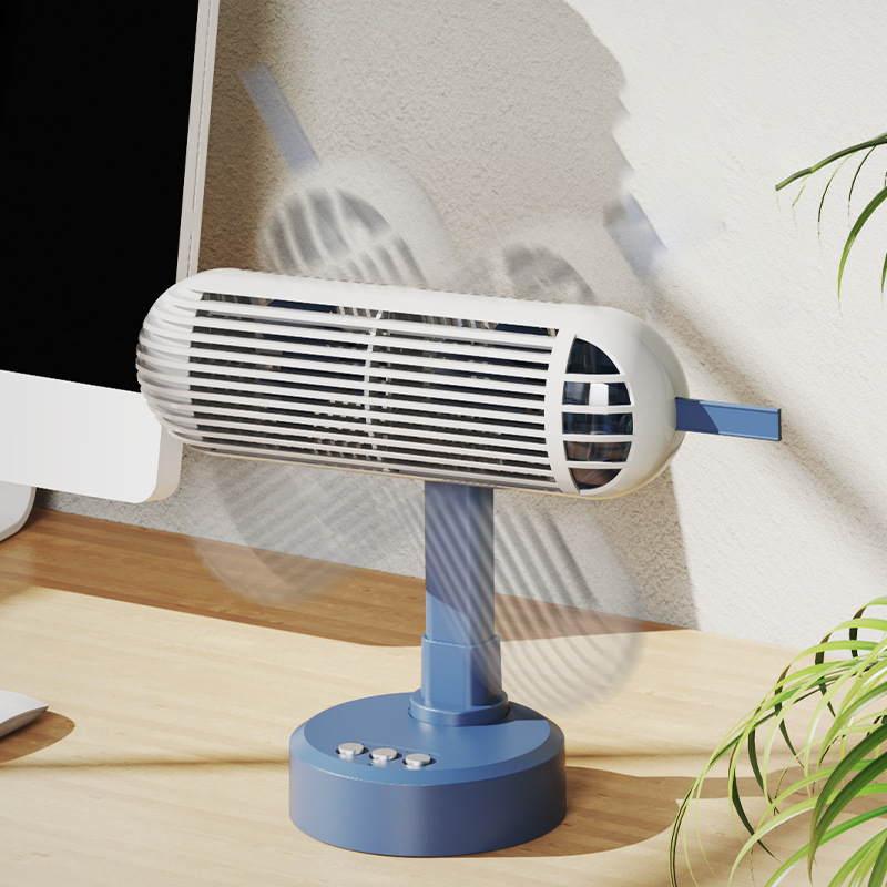 2025 New Moving Head Fan 1PCS Refrigeration Charging Tower Air Conditioner Desktop Fan_voghion.com
