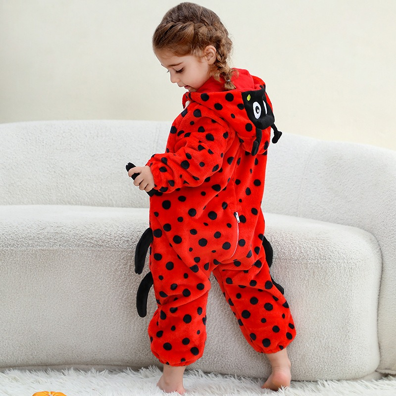 Novos macacões infantis, roupas de Halloween, macacões de Natal, macacões de escalada de flanela_voghion.com