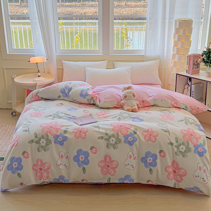 Set copripiumino di classe A per neonati - 100% cotone Air-Jet, certificato OEKO-TEX (misura singola/matrimoniale, set da 3 pezzi)_voghion.com