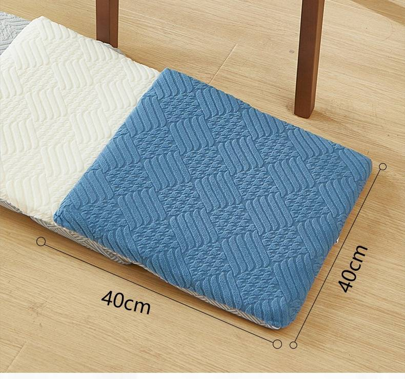 Cuscino per sedia bifacciale in gel rinfrescante e pile – Cuscino traspirante per ufficio e casa – Uso estivo e invernale (40x40 cm, vari colori e stili)_voghion.com