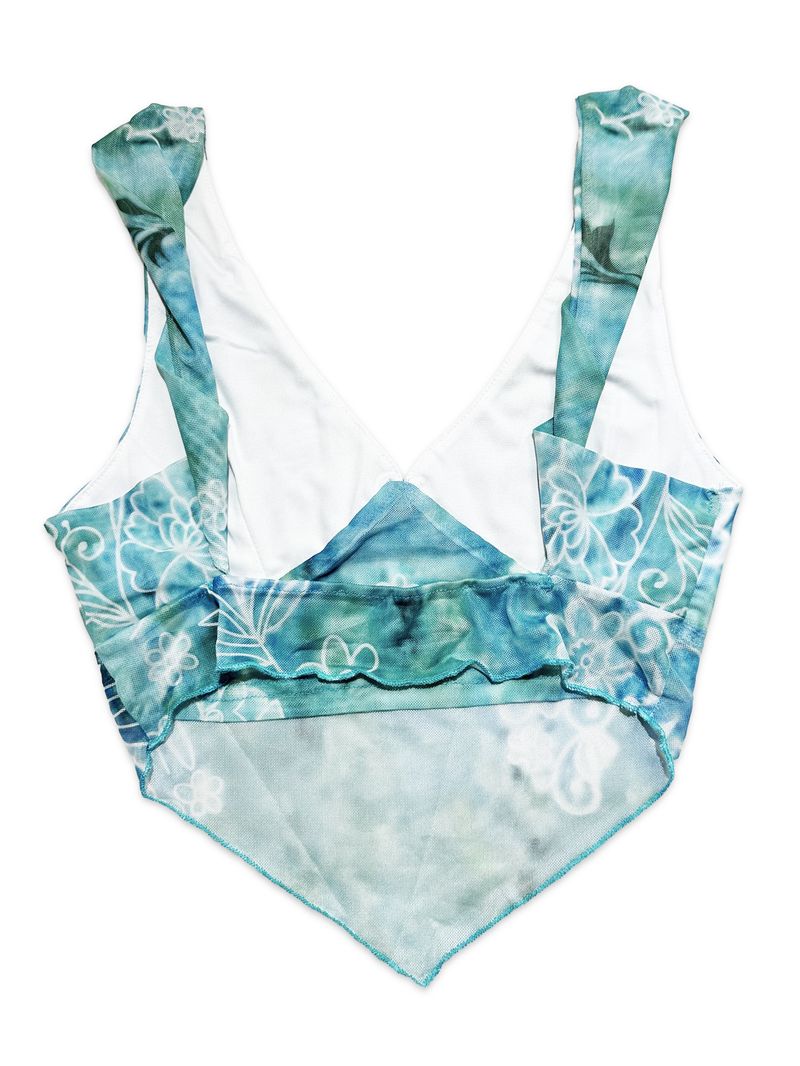 Conjunto sexy de 2 piezas para vacaciones de verano para mujer, camisetas sin mangas con cuello en V irregulares y faldas largas con abertura, atuendos a juego de medianoche._voghion.com