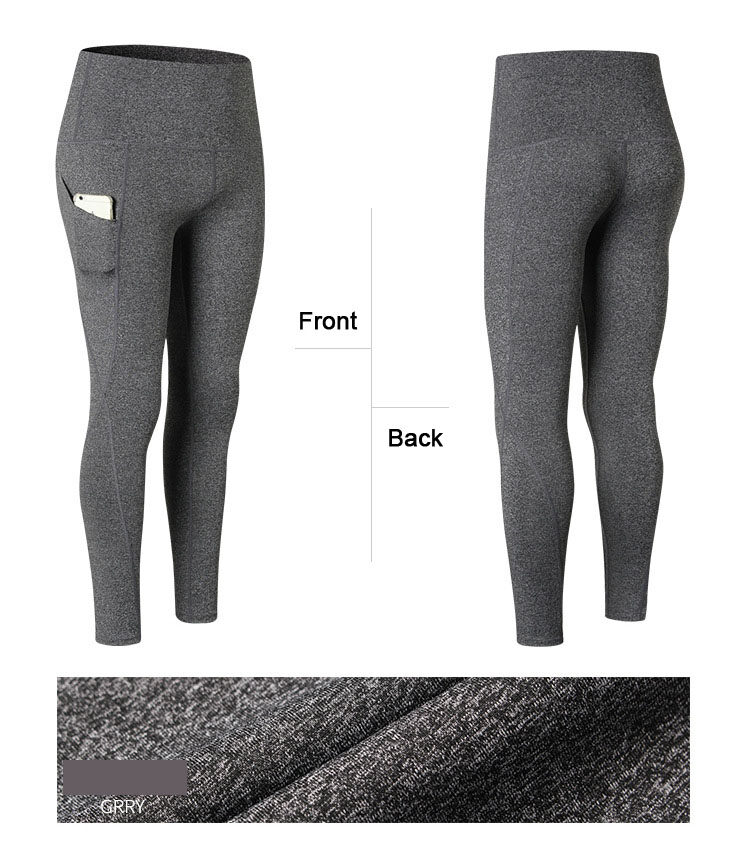 SUPERFLOWER ženske športne pajkice z visokim pasom Fiess pajkice joga hlače z žepi, 4-smerno raztegljive_voghion.com