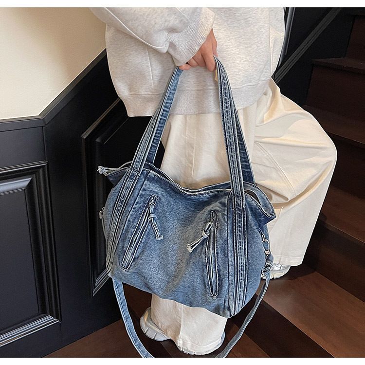 Elegante borsa a tracolla tinta unita - Borsa casual in morbida pelle per donna, versatile borsa a tracolla_voghion.com