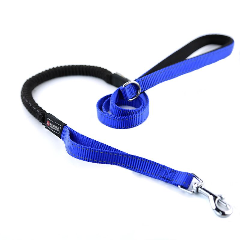Suministros para mascotas Perro Nylon Reflectante Golden Retriever Teddy Set Correa Elástica Collar de Tiro_voghion.com