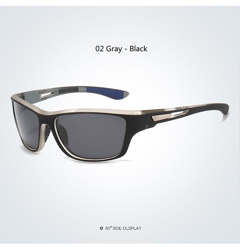 Ochelari de soare polarizați pentru bărbați cu lanț pentru bărbați și femei, ochelari de soare anti-reflexie pentru drumeții, ochelari de pescuit, UV400_voghion.com