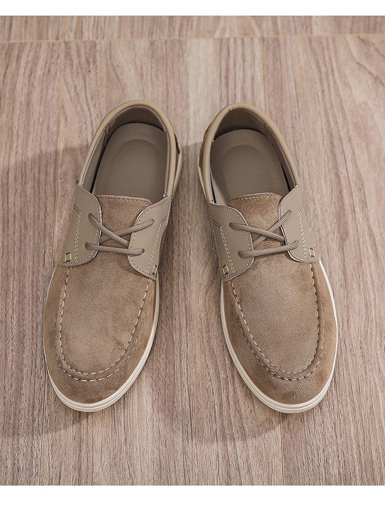 SHLIANG Neue bequeme Business-Schuhe, weiche, rutschfeste Casual Flats, atmungsaktive Herren-Trendy-Mode-Wanderschuhe Y0685_voghion.com