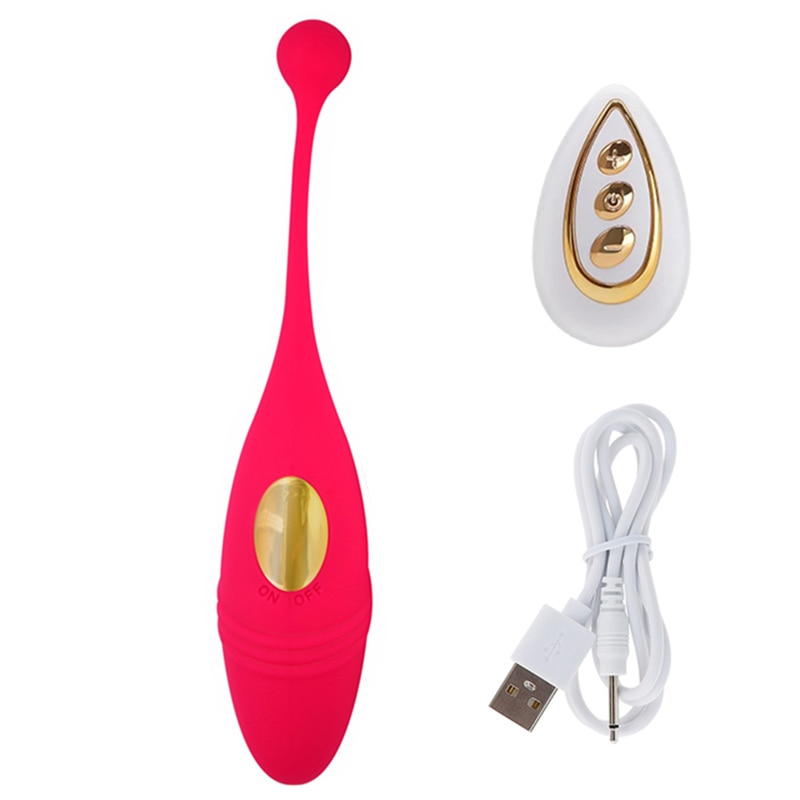 Fjernbetjening Vibrator 10 Modes Trådløs Vibrat USB Opladning Trusser Vibrerende bolde G Spot Stimulator Sexlegetøj for voksne_voghion.com