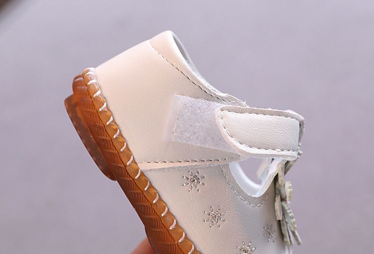 Mother & Kids Babyprinsesschoentjes voor meisjes, babyschoentjes met gesloten neus, 0-3 jaar, 1 peuterschoentje, zachte onderkant, antislip, 6-24 maanden_voghion.com