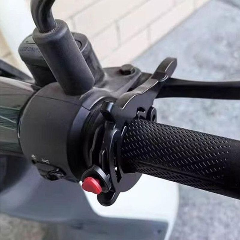 Motorcycle, Vehicle, Cruise Control, Throttle Clip, Energy-saving Device, Transparent Electric Vehicle Booster, Aluminum_voghion.com