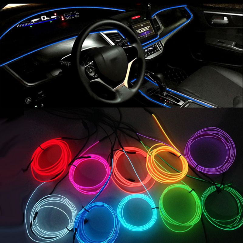 Kalte Innenatmosphäre, leuchtende Linie, Auto-Rhythmus-Licht, Universalmodell, keine Installation erforderlich_voghion.com