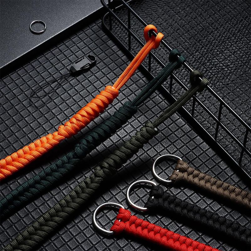 Camera Strap Rope Wrist Climbing Hand Cameras Mini Nylon Paracord Bracelet Grip Adjustable Vintage Braided Ropes Neck_voghion.com