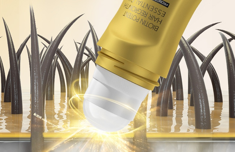 Hairinque fluffy long conserved essential oil growth hair care scalp nutrition ball essay_voghion.com