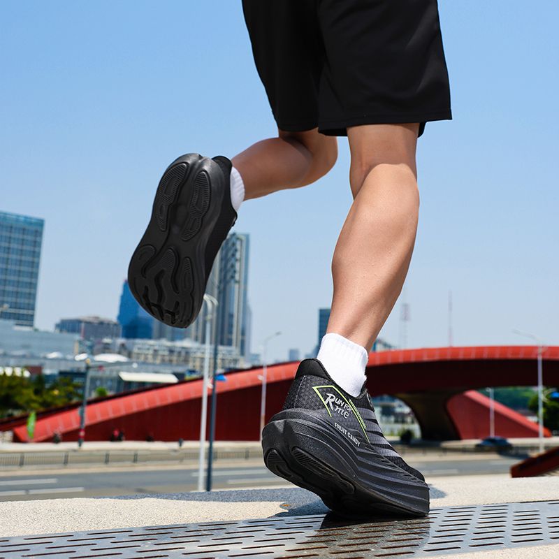 High-quality Running Shoes Unisex Cushioning Outdoor Cross Training Jogging Breathable Comfy Sneakers Men Walking Training Shoes_voghion.com
