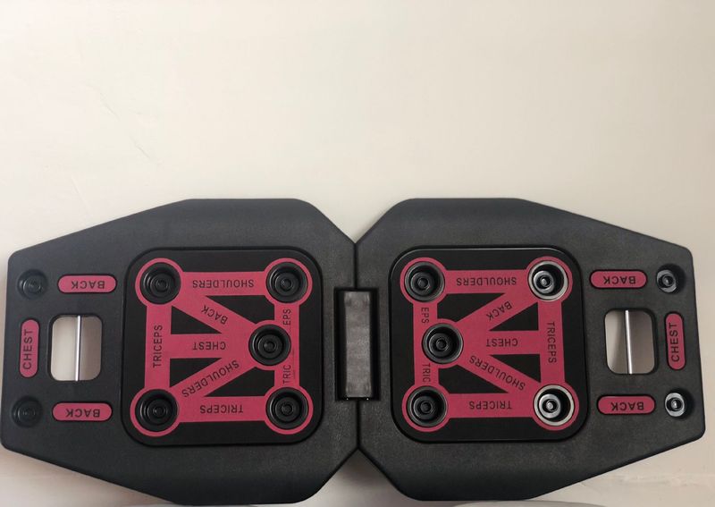 Prancha de flexão dobrável multifuncional para equipamentos de ginástica portáteis em casa, colete muscular abdominal, linha de treinamento, prancha de flexão_voghion.com