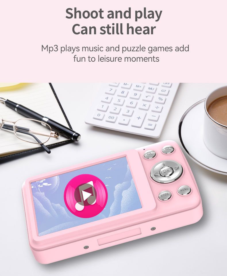 Mini macchina fotografica digitale Polaroid Q3 per bambini, giocattolo a cartoni animati, con stampa HD, transfrontaliera_voghion.com