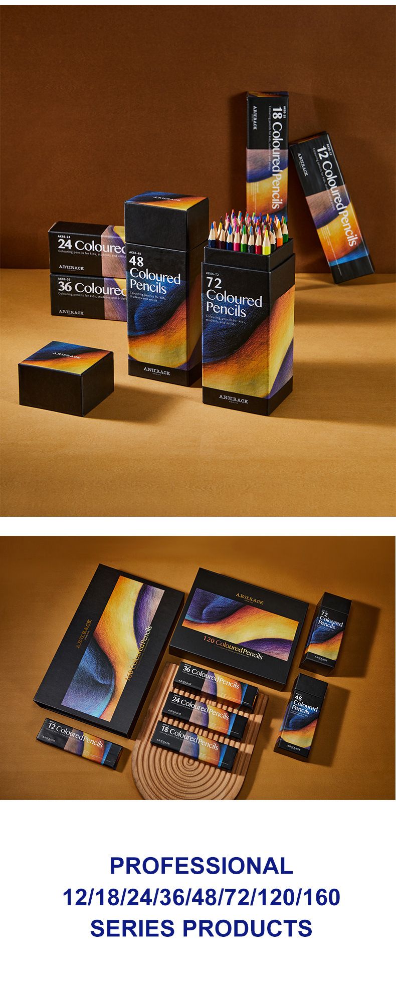 Joywish 72-Color Premium Oil-Based Colored Pencils Set For Artists, Students & Adults - Vibrant, Smooth & Blendable For Sketching_voghion.com