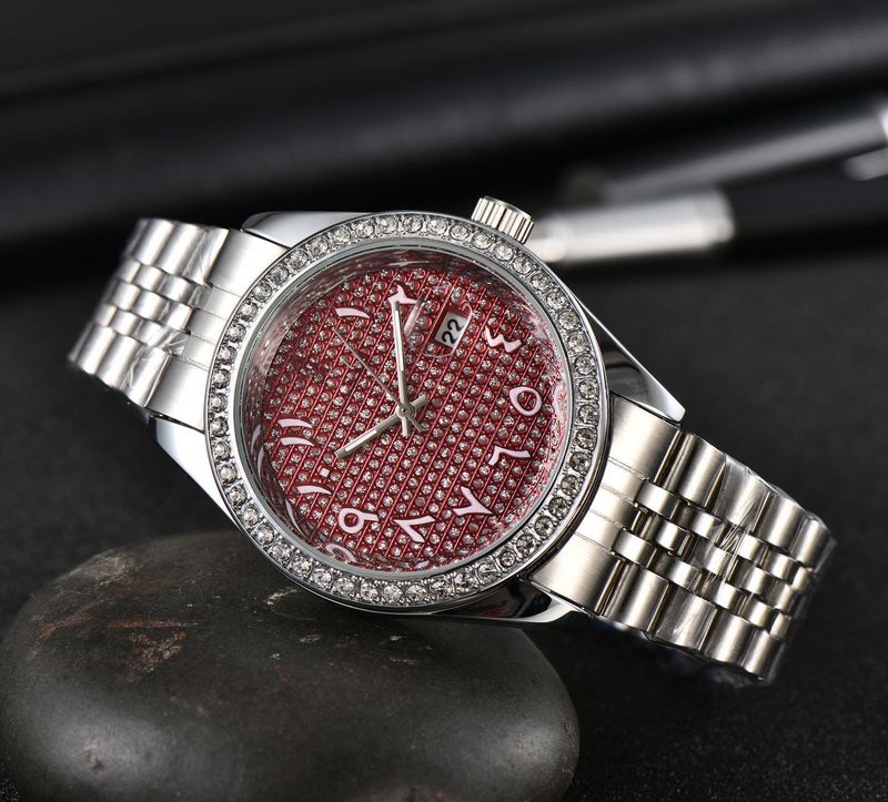 2023 New Laojia Brick Shell Five Bead Log Series Classic Herre originalt rustfrit stål temperamentur_voghion.com
