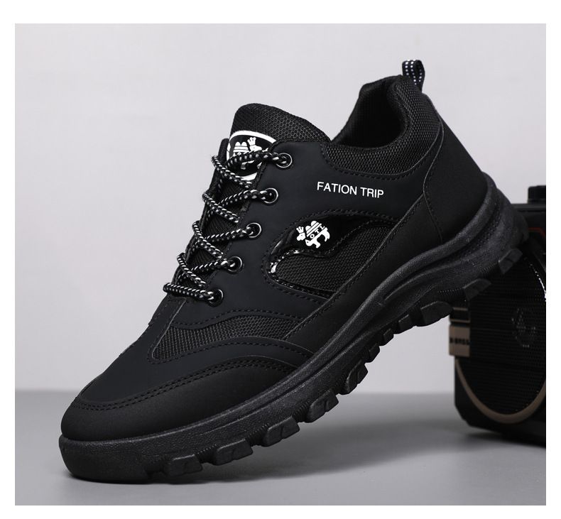 Scarpe da trekking da uomo, in cotone, per autunno e inverno, taglia extra large, casual, sportive, da lavoro, per escursioni all'aperto, da passeggio_voghion.com