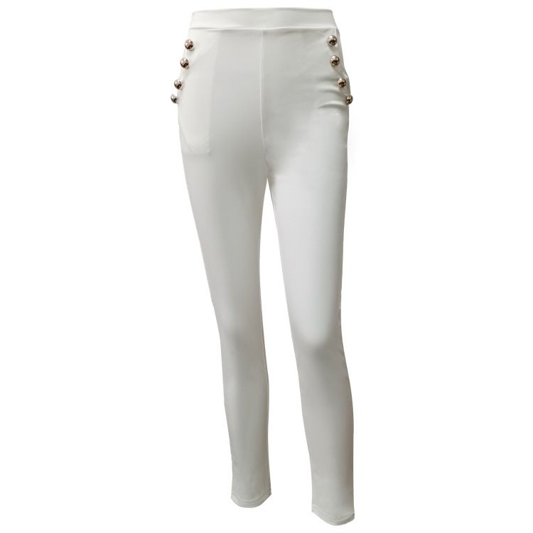 L'abito casual da donna indossa una piccola giacca a doppio petto a maniche lunghe in due pezzi_voghion.com