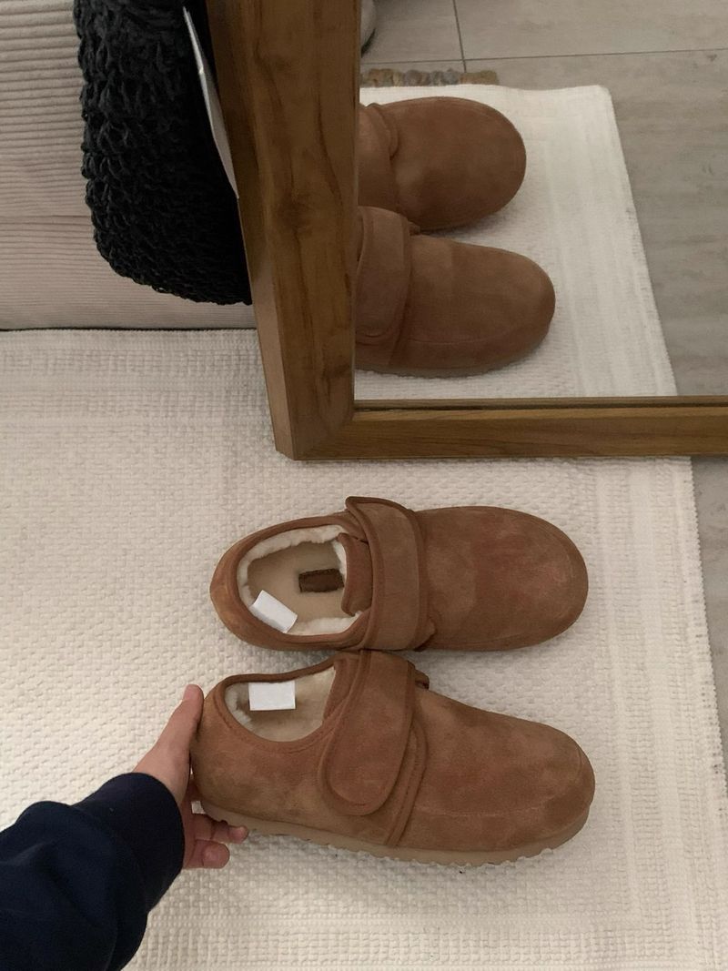 Mary Jane Damen 2025 Herbst/Winter Neue warme Loafer mit Baumwollfutter und dicker Sohle_voghion.com