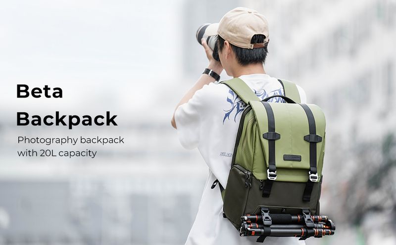 16 Inch Laptop Backpack Camera Bag Can Carry Tripod Ergonomic Design For DSLR_voghion.com