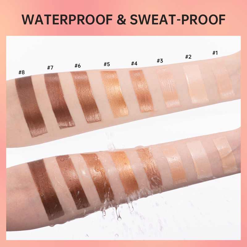 Body Glow Shimmer Halo Glow Liquid Filter - Erzielen Sie ein natürlich glänzendes Finish mit diesem leichten, mischbaren und seidig glatten Cream Face Illuminator M_voghion.com