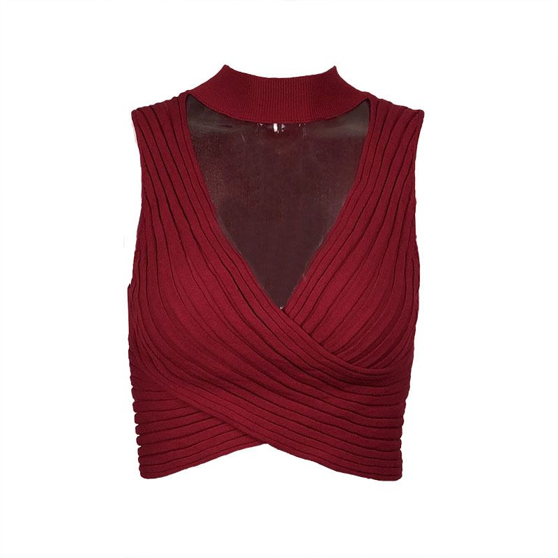 Damenbekleidung Neckholder Hot Girl Bm Strickoberteile Oberbekleidung Innenbekleidung Damen Kleines Camisole_voghion.com