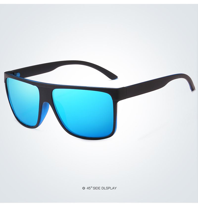 Quadratische polarisierte Sonnenbrille für Herren und Damen, Sport, Autofahren, Outdoor-Sonnenbrille_voghion.com