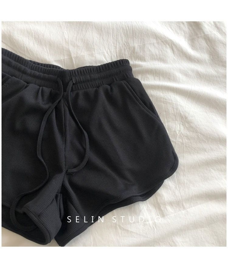 Vêtements d'été pour femmes, nouveau style coréen, all-match, taille haute, slim, course à pied, grande taille, pantalons décontractés à jambes larges pour femmes_voghion.com