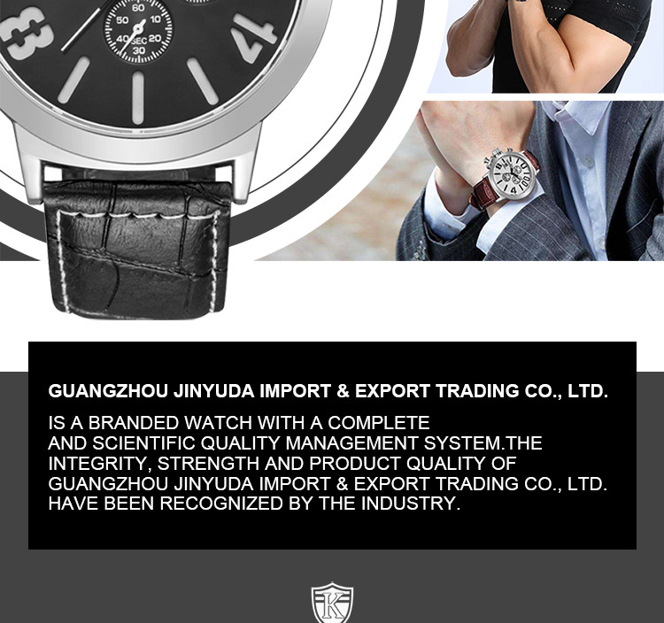 KIMSDUN Orologio da uomo con cinturino a quadrante grande Orologio impermeabile sportivo multifunzionale a tre occhi a sei pin_voghion.com