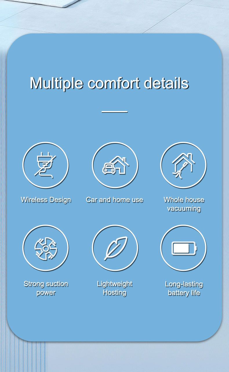 dammsugare, trådlös hushållsdammsugare_voghion.com