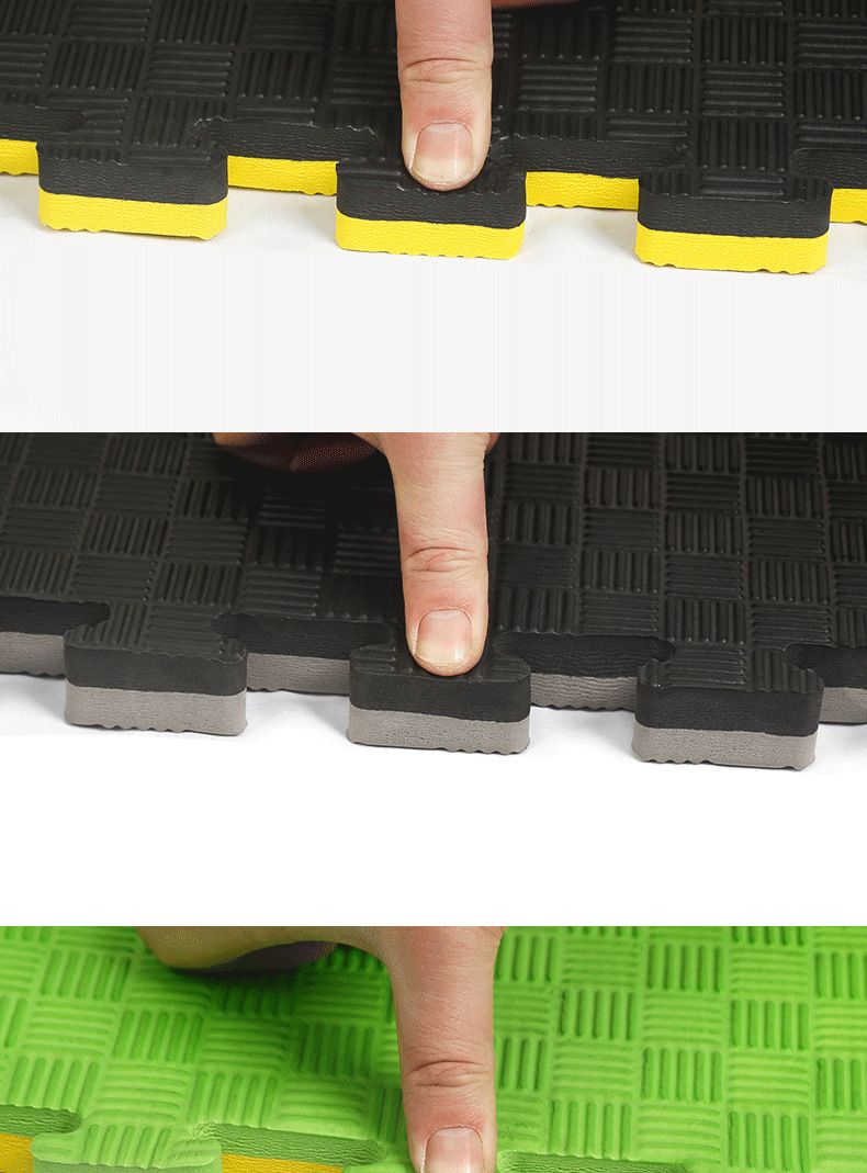 Schallisolierende, stoßdämpfende EVA-Bodenmatte für Fitnessstudios, professionell verdickt, geeignet für Heim- und Kampfsportarten_voghion.com