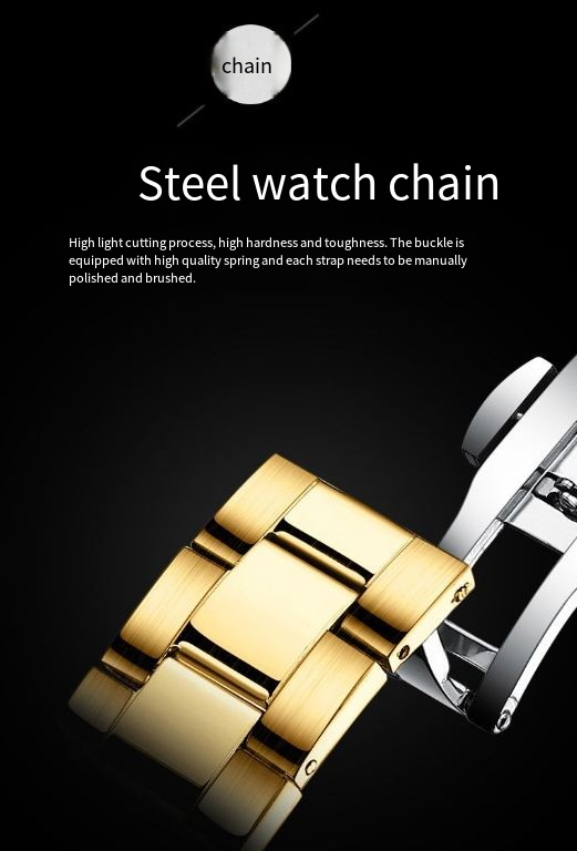 Rainbow Di Diamond upotekoristeinen täysautomaattinen mekaaninen miehille, Miesten kello onttokalenterilla, Vedenpitävä yö_voghion.com