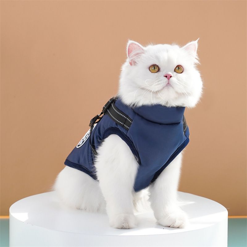 Giacca per cani di grossa taglia con imbracatura, vestiti caldi invernali per cani, per Labrador, impermeabile, cappotto per cani di grossa taglia, chihuahua, bulldog francese_voghion.com