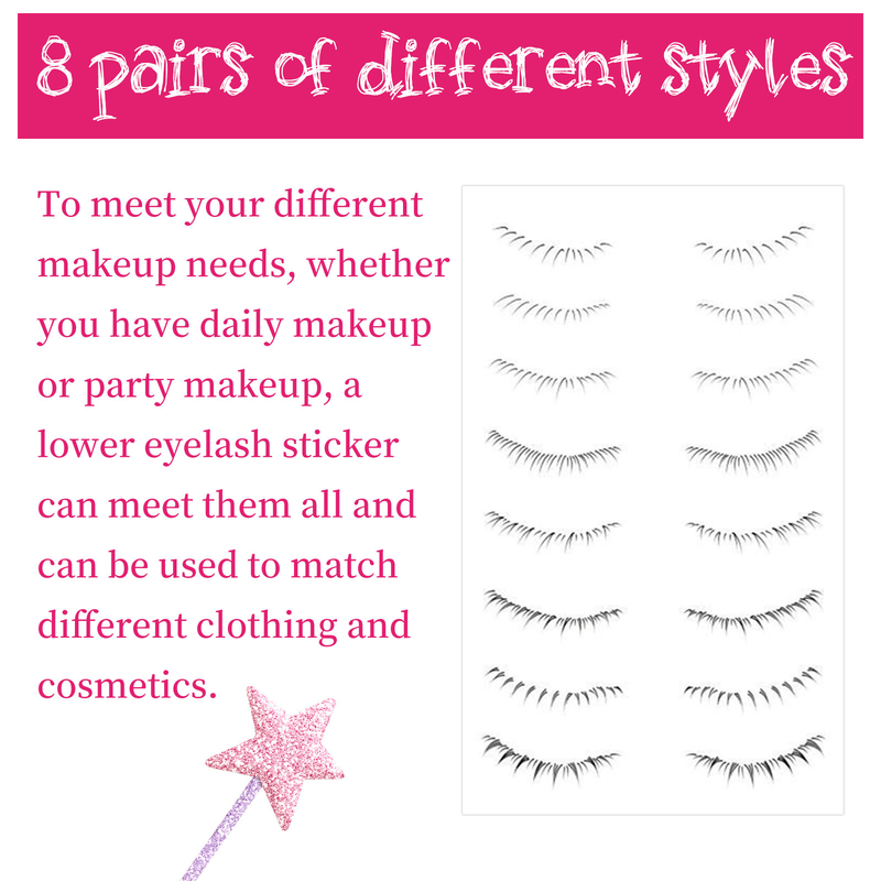Autocollants de cils paresseux EELHOE, autocollants de cils faciles à porter pour les débutants, autocollants de maquillage pour les yeux minces et longs en une seule pièce_voghion.com