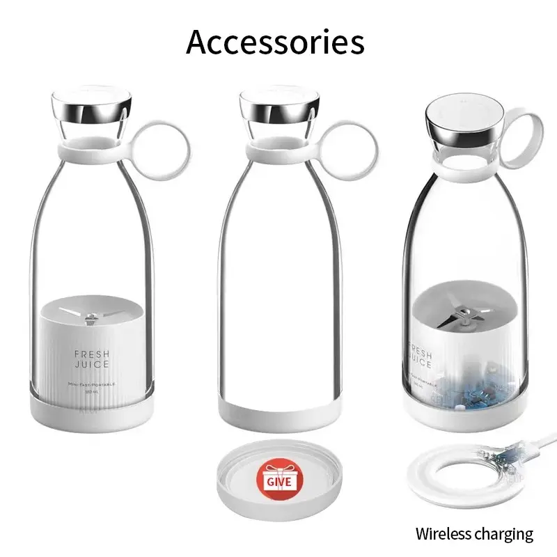 Többfunkciós mini gyümölcscentrifuga hordozható gyümölcslé pohár hordozható turmixgép palack USB újratölthető turmixpohár turmixgép antioxidáns pohár_voghion.com