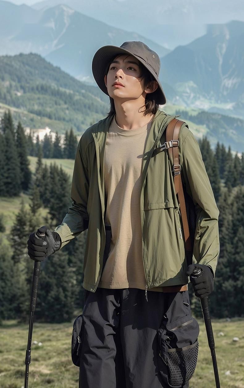 Outdoor Bergsteigen Wandern Touchscreen Sommersport Eisseide Anti-Rutsch Verschleißfeste Reithandschuhe_voghion.com