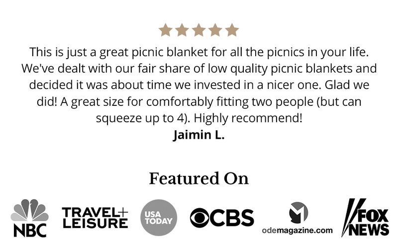 Komorebi Extra Large Picnic 198.12cm X 149.86cm Waterproof Outdoor Blanket, Foldable Portable Sandproof Beach Blanket -_voghion.com