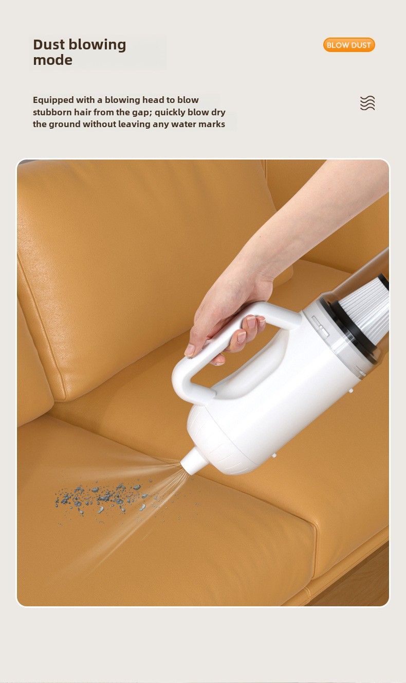 Auto Staubsauger drahtlos Super Haushaltswëschgerät mat Waassertank Auto Handheld Grouss Saugstaubblos_voghion.com