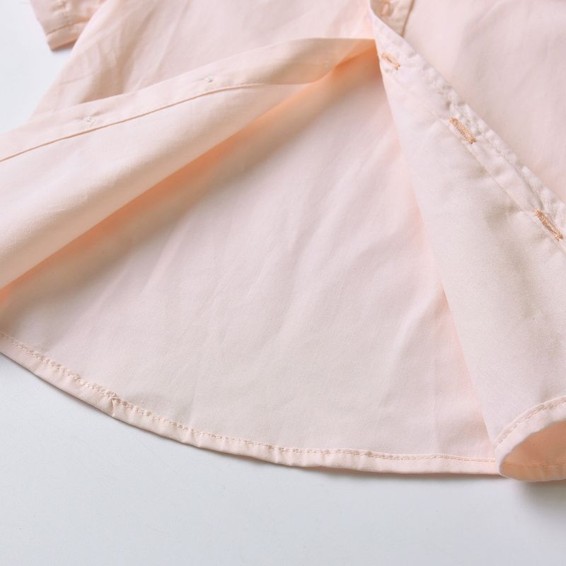 Children's Cotton Short-sleeved Shirt Boys Baby Children Short-sleeved Shirt Outside The Dress_voghion.com