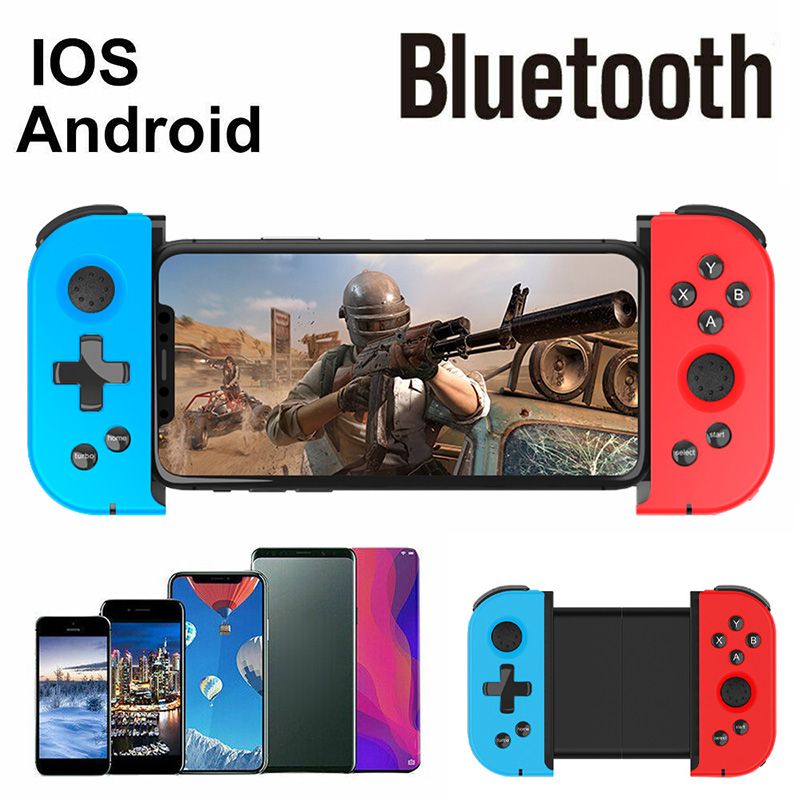 Draadloze Bluetooth Game Controller Telescopische Gamepad Joystick Voor Samsung Xiaomi Huawei Android IPhone Op Voorraad Met USB Kabel_voghion.com